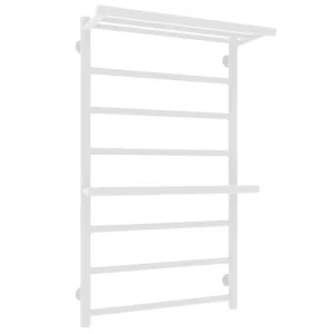 Полотенцесушитель водяной Laris Лавина П9 80х50 Белый матовый 73208027БМ