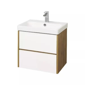 Тумба подвесная с раковиной Aquaton Сканди 68,2х42,7 белый/дуб рустикальный 1A2518K0SDZ90 Тумба подвесная с раковиной Aquaton Сканди 68,2х42,7 белый/дуб рустикальный 1A2518K0SDZ90