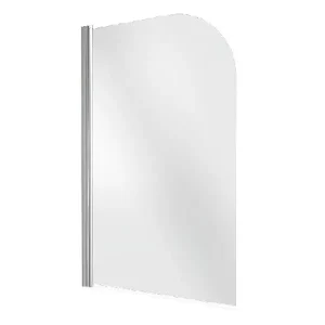 Шторка для ванны Bas Screen 80х140 Хром / Прозрачное