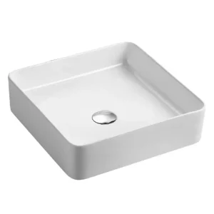 Раковина накладная Azario AZ 36х36 Белый AZ-2179-S