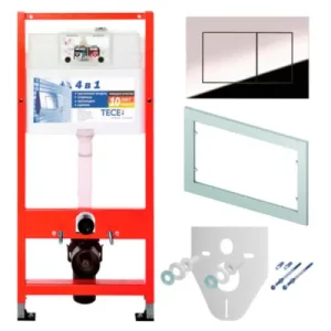 Комплект для установки подвесного унитаза с панелью смыва Tece ТЕСЕnow Хром глянцевый K400401 Комплект для установки подвесного унитаза с панелью смыва Tece ТЕСЕnow Хром глянцевый K400401