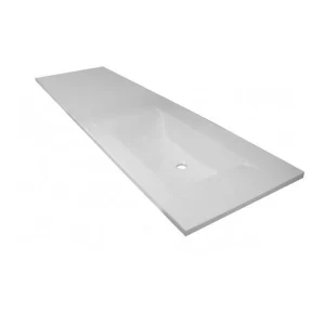 Раковина-столешница Эстет Рава 192-222хх50,5 с чашей 90 Белый ФР-00001323-4R