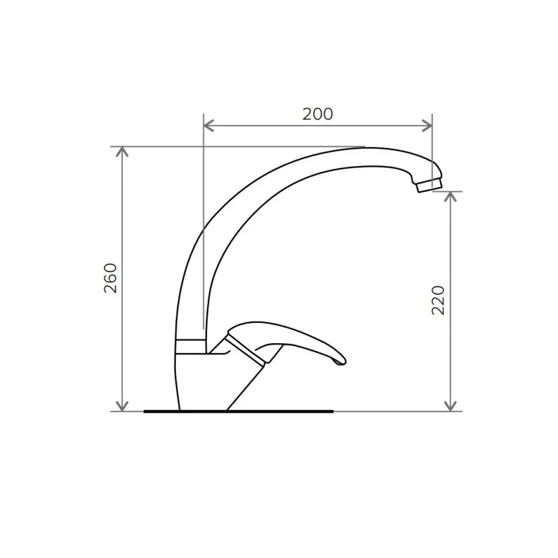 Смеситель для кухни Polygran Эко 003196 Терракот Смеситель для кухни Polygran Эко 003196 Терракот — изображение 2