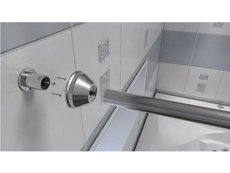 Карниз BAS Капри 170х95Хром КО00278 Карниз BAS Капри 170х95Хром КО00278 — изображение 3