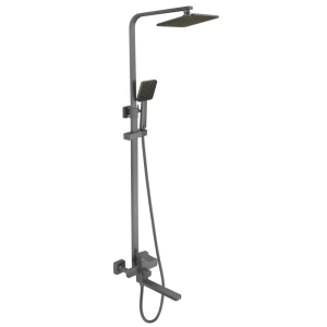 Душевая система Fmark FS81 с изливом Графит FS8145-25Q