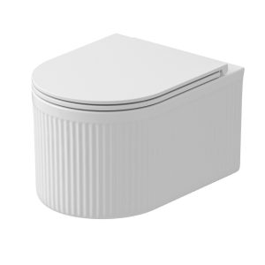 Унитаз подвесной Grossman Tornado с крышкой-сиденье Белый глянцевый GR-4408SQ