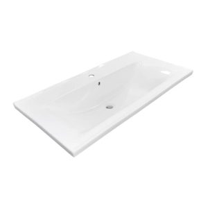 Раковина на мебель Comforty 100 Белый глянцевый HDFL8138B