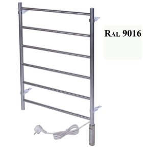 Полотенцесушитель электрический Тера Классика 50х80 ПСН диммер Белый ПСН-09-03дб