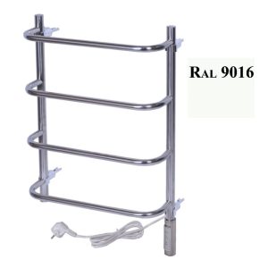 Полотенцесушитель электрический Тера Мост 40х60 ПСН диммер Белый ПСН-12-01дб