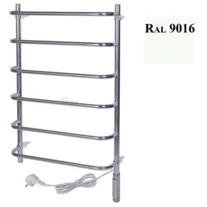 Полотенцесушитель электрический Тера Мост 50х80 ПСН диммер Белый ПСН-12-03дб