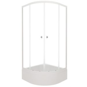 Душевой уголок Triton Ультра 90х90 Белый / Прозрачный Щ0000061812