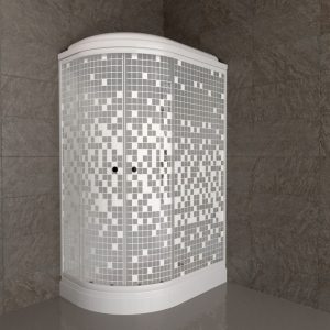 Душевая кабина Triton Коралл А 120х80 правая Белый / С рисунком Щ0000061818