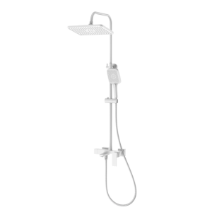 Душевая система Rush Thira с изливом Белый матовый TR3635-50White