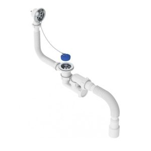 Сифон Niagara для ванны Хром глянцевый V255-TL Сифон Niagara для ванны Хром глянцевый V255-TL