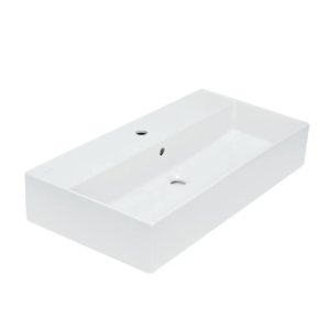Раковина на мебель Sanita Luxe Novel 80,5 Белый глянцевый WB.FN/Novel/80-C/WHT.G/S1